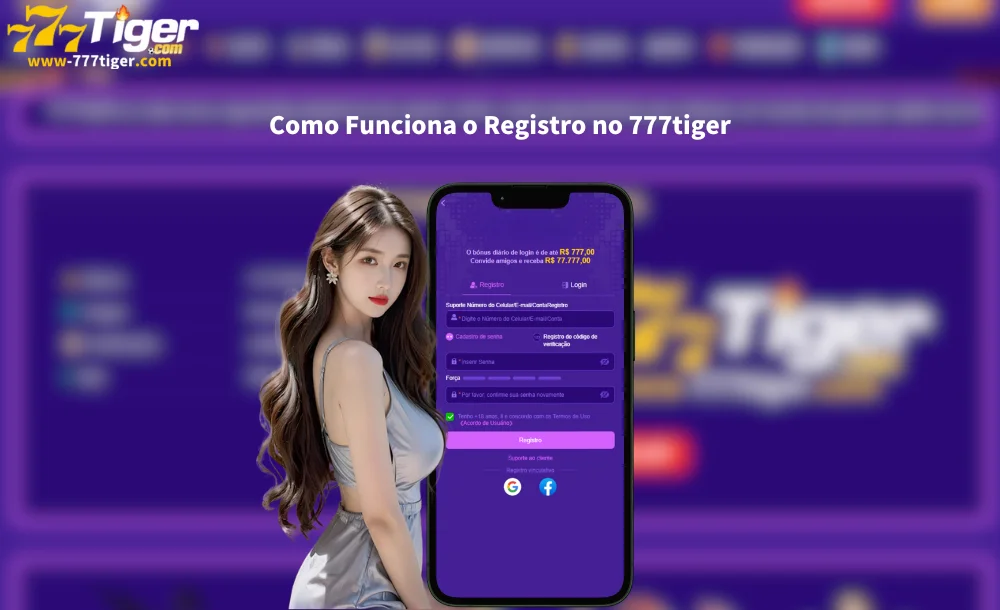 Como Funciona o Registro no 777tiger